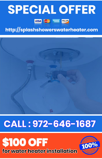coupon Splash Showers & Water Heater